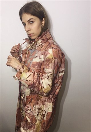 VINTAGE 90' OLDSCHOOL UNIQUE MULTI JACKET