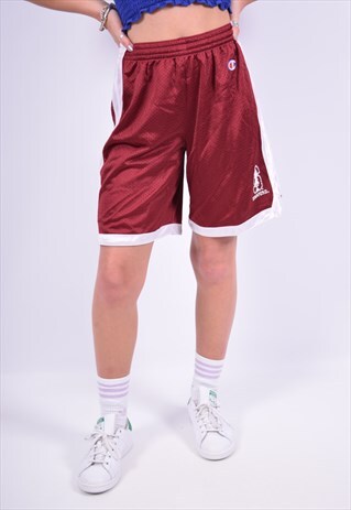 VINTAGE CHAMPION SPORT SHORTS MAROON