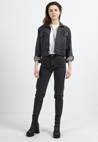 VINTAGE GREY J.F.GEE DENIM JACKET