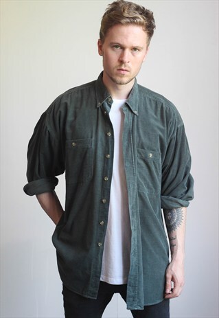 VINTAGE OVERSIZED CORDUROY SHIRT