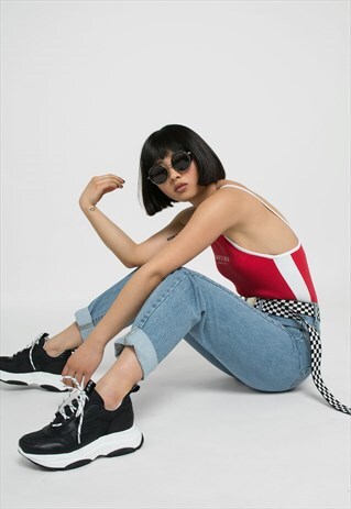 BASIC RED TANK TOP "JANETH"