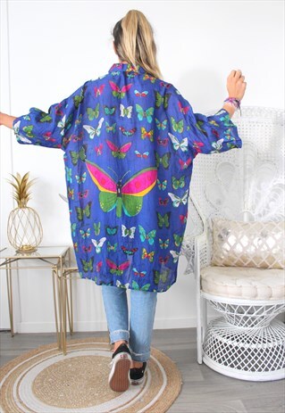 VINTAGE SHIRT BUTTERFLY