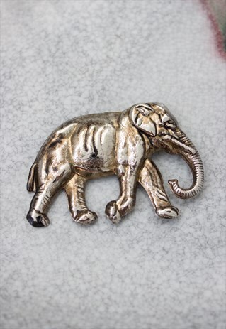 VINTAGE ELEPHANT BROOCH