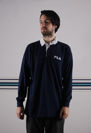 LONG SLEEVED FILA POLO