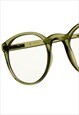 CLASSIC BLUE LIGHT BLOCKING FRAME IN OLIVE - BIO POLYAMIDE