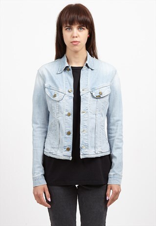 VINTAGE LIGHT BLUE LEE DENIM JACKET