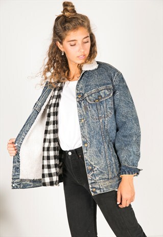 VINTAGE 80S LEE WINTER SHEEPSKIN JACKET / R2200C441