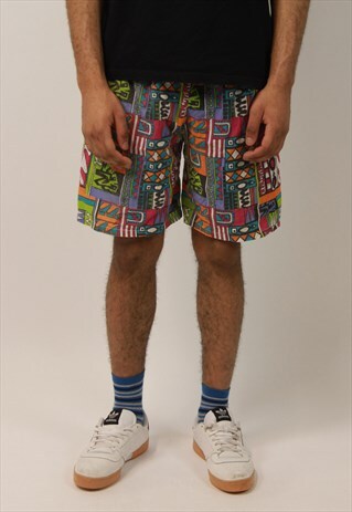 VINTAGE PATTERNED SHORTS