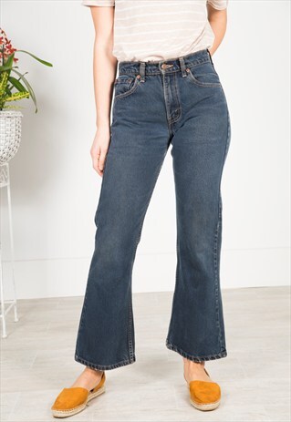 VINTAGE 80'S LEVI'S FLARE JEANS / S0237