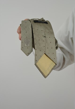 RARE VINTAGE GUCCI TIE GOLD