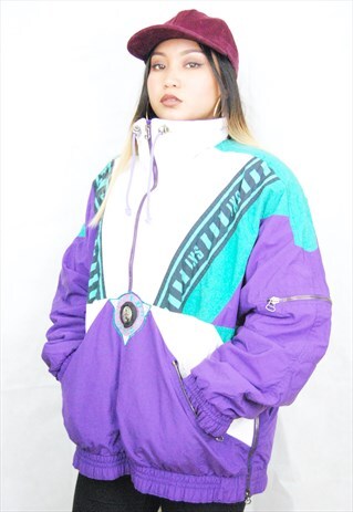 MINT CONDITION CRAZY SKI JACKET/WINDBREAKER (1990'S)