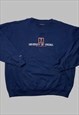 VINTAGE EMBROIDERED COLLEGE UNIVERSITY OF VIRGINIA SWEATER