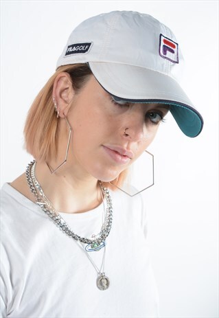 VINTAGE FILA SPORTS CAP WHITE