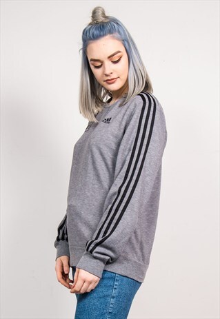 ADIDAS GREY LONDON MARATHON SWEATSHIRT