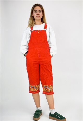 VINTAGE 90'S DENIM DUNGAREES