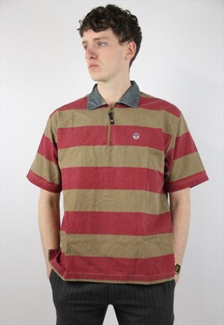 VINTAGE NORTH SAILS STRIPED POLO SHIRT
