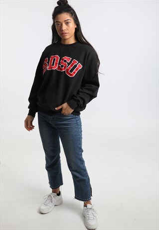 90S CHAMPION COLLEGE EMBROIDERED SDSU SWEATSHIRT