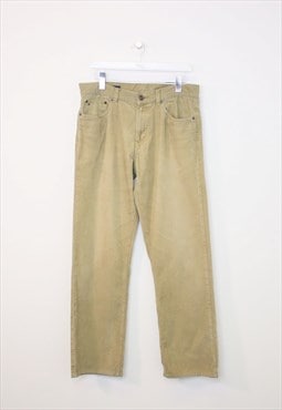 Vintage Tommy Hilfiger cord trousers in beige. Fits W34 L32