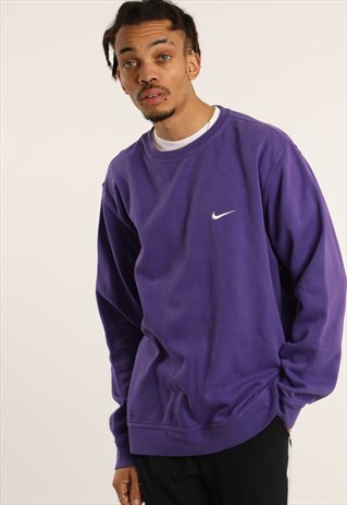 VINTAGE NIKE EMBROIDERED LOGO SWEATSHIRT