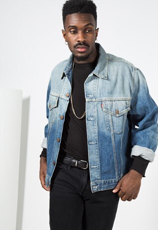 VINTAGE 80S LEVI'S DENIM JACKET / S1313