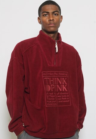 VINTAGE THINK PINK FLEECE