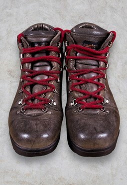 Brown Zamberlan Boots Vibram Walking Made in Italy UK 7.5