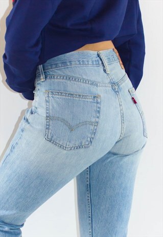 VINTAGE 90'S MID RISE TAPERED STONEWASH LEVI'S