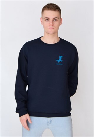 NAVY TI AMO REX (BLUE) SWEATSHIRT