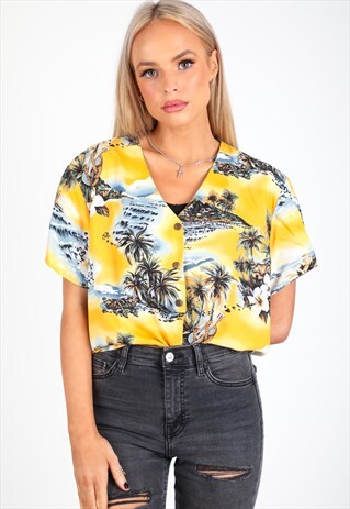 VINTAGE UNBRANDED PATTERN SHIRT S226
