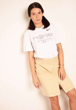 Y2K RETRO CORDUROY REGULAR WAIST CARGO PENCIL MIDI SKIRT