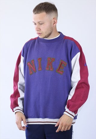 VINTAGE MENS NIKE BIG LOGO SWEATSHIRT
