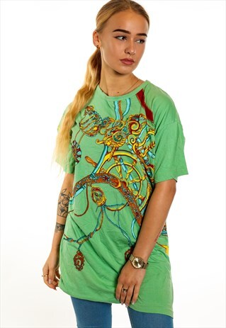 VINTAGE PATTERNED T-SHIRT T302