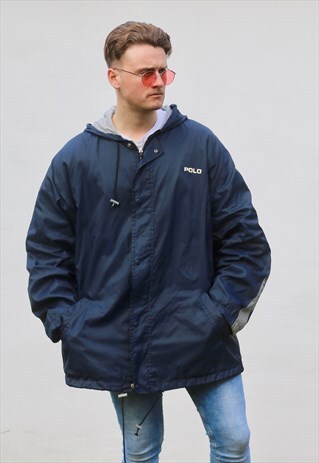 RALPH LAUREN POLO SPORT USA LONGLINE VINTAGE JACKET