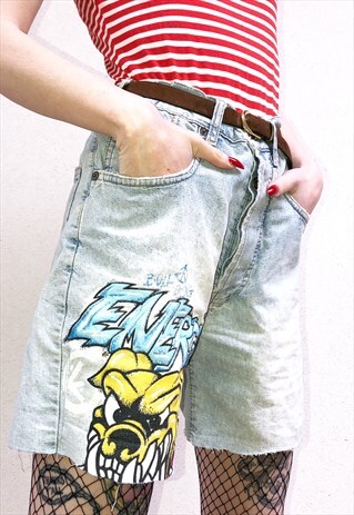 90S RARE & AUTHENTIC ENERGIE DENIM SHORTS