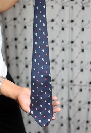 VINTAGE RALPH LAUREN PURE SILK HAND MADE TIE