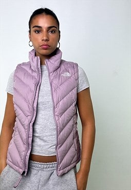 Purple 90s The North Face 550 Series Puffer Jacket Gilet