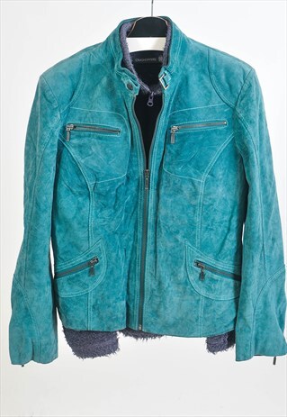 VINTAGE 00S SUEDE LEATHER JACKET