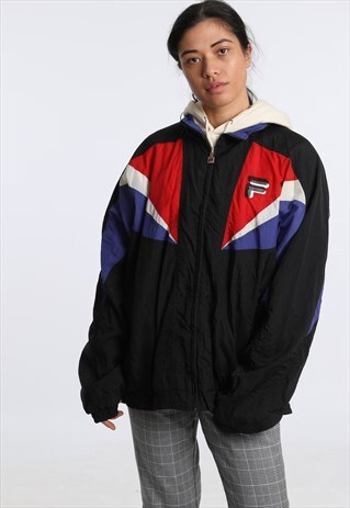 90S FILA WINDBREAKER JACKET