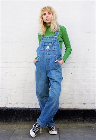 VINTAGE 90S DENIM DUNGAREES
