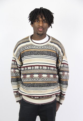 VINTAGE PATTERNED JUMPER