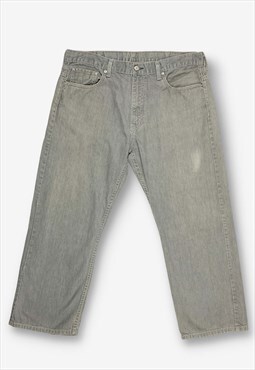 Vintage levi's 569 loose fit jeans grey w38 l28 BV20740
