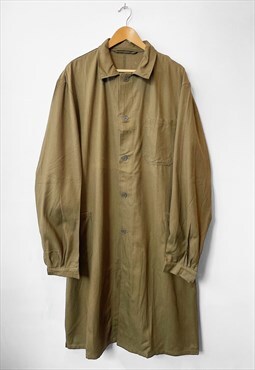 Vintage Duster Work Coat Long Length Unisex
