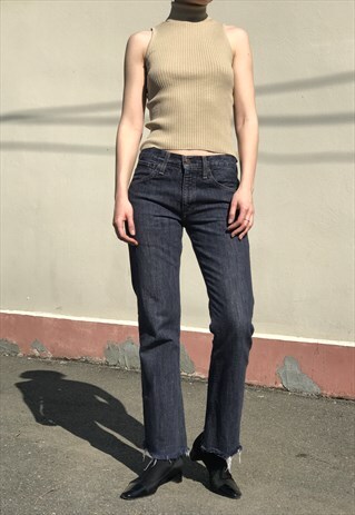507 RAW HEM JEANS