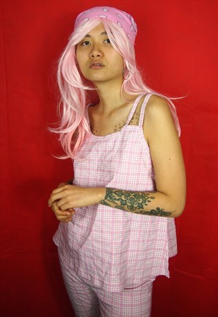 PINK GINGHAM TOP