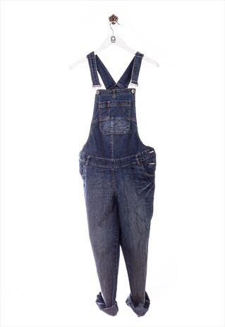 VINTAGE YESSICA BREAST BAG JUMPSUIT BLUE