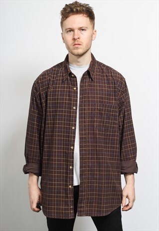 VINTAGE CORDUROY CORD SHIRT