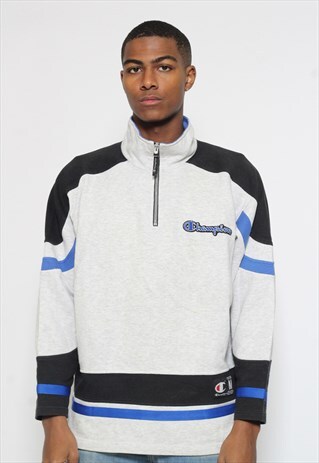 VINTAGE CHAMPION 1/4 ZIP SWEATSHIRT (RETURN)