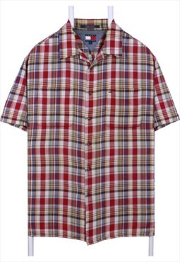 Vintage 90's Tommy Hilfiger Shirt Long Sleeve Short Sleeve