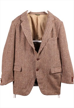 Vintage 90's EAGLE Blazer Tweed Wool Jacket Button Up