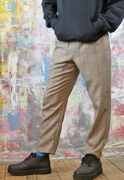 Check  Trousers 